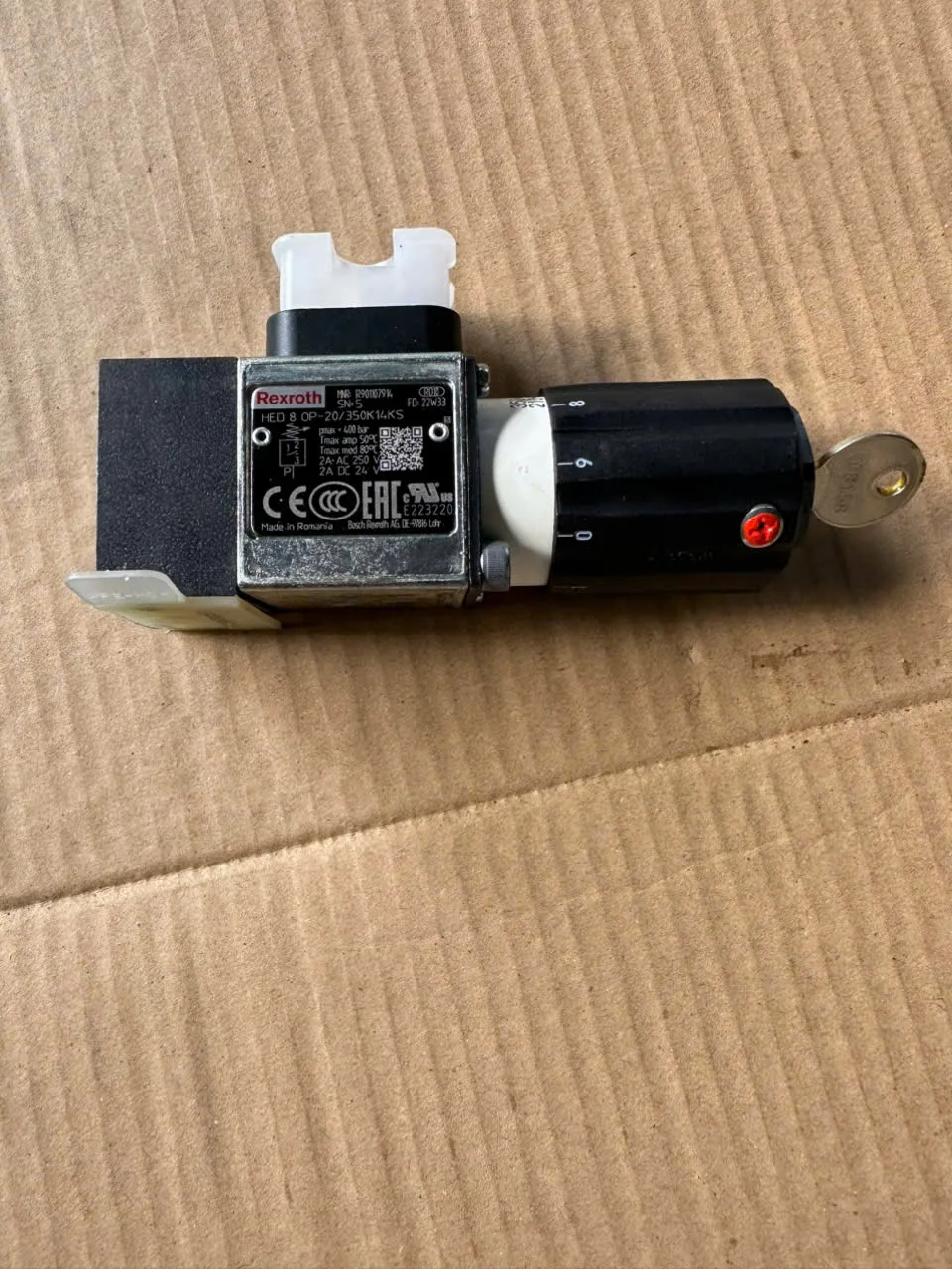 Công tắc áp suất Rexroth HED 8 OP-20/350K14KS